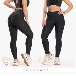 High Waist Butt Ruched Leggings - Scrunch Butt